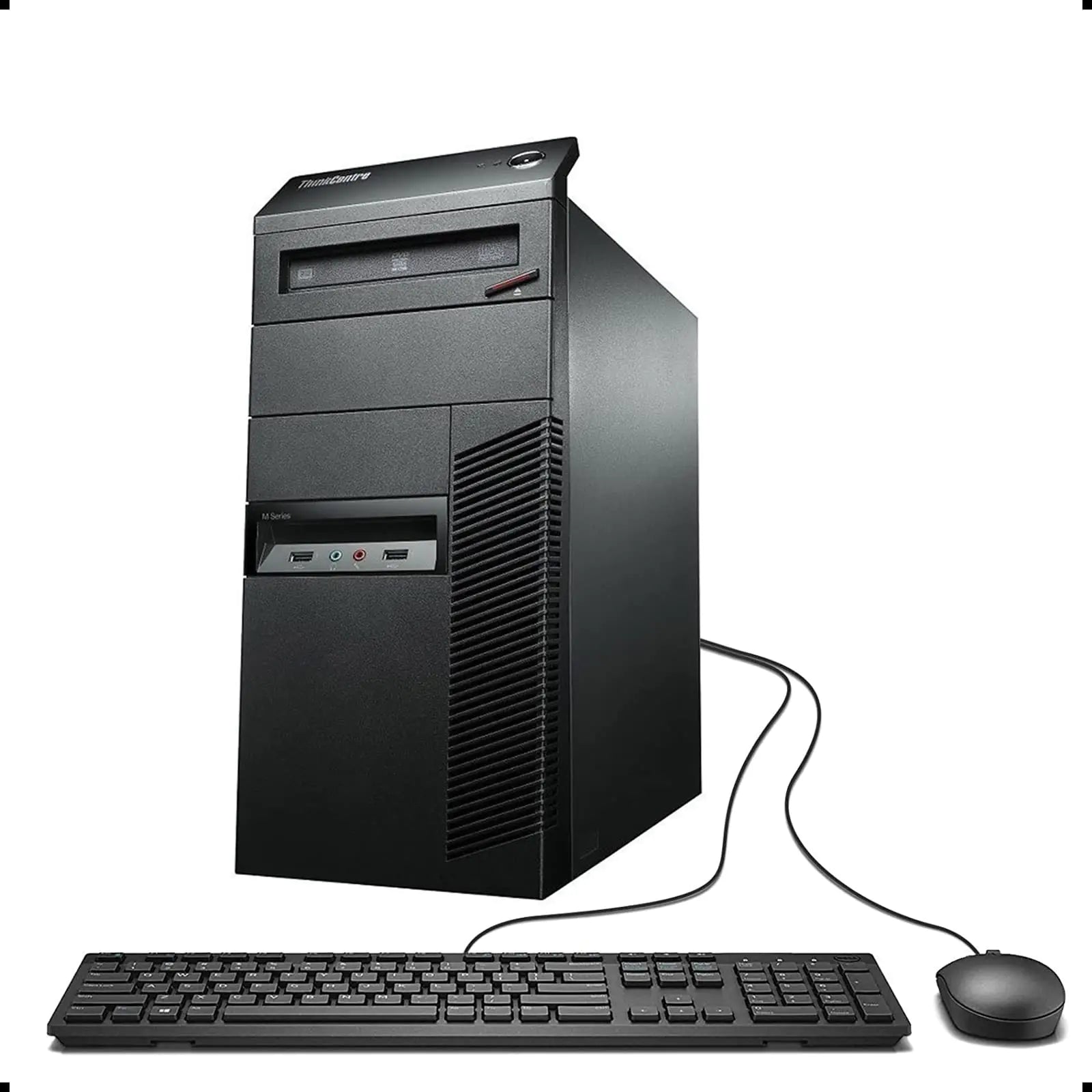Lenovo ThinkCentre Tower Computer Gaming PC Intel Core i7 Processor 16GB Ram 128GB SSD 2TB Hard Drive HDMI Wireless WiFi AMD Radeon RX 550 4GB GDDR5 Windows 10 (Renewed)